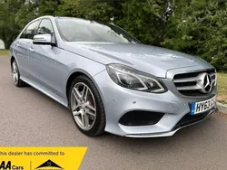 Silver Used 2013 Mercedes E350 AMG Sedan | £9,295 (Fair price)