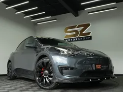 Grey Used 2022 Tesla Model Y Long Range SUV | £25,995 (Fair price)