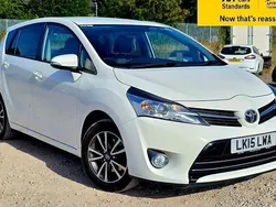White Used 2015 Toyota Verso Multidrive S MPV | £8,988 (Fair price)