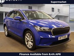 Blue Used 2021 Skoda Enyaq iV Loft SUV | £14,990 (Fair price)