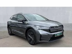 Graphite grey Used 2024 Skoda Enyaq iV vRS SUV | £35,650 (A bit pricey)