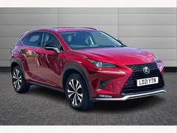 Mesa red Used 2021 Lexus NX300h Sport Line SUV | £25,101 (Good price)