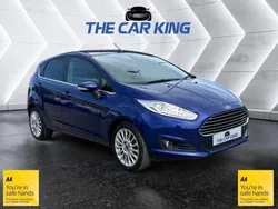 Blue Used 2014 Ford Fiesta Titanium Hatchback | £4,180 (Good price)