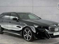Black Used 2024 BMW 530e M Sport Estate | £45,440 (Fair price)