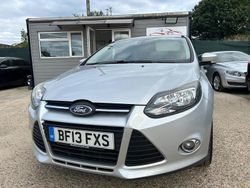 Silver Used 2013 Ford Focus Zetec Hatchback | £2,450 (Fair price)