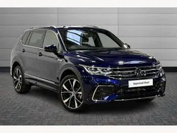 Blue Used 2025 VW Tiguan Allspace R-line SUV | £35,195 (A bit pricey)