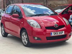 Red Used 2011 Toyota Yaris Hatchback | £3,390 (Fair price)