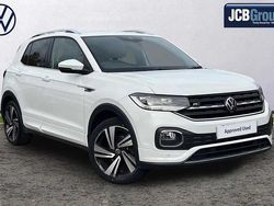 White Used 2021 VW T-Cross R-line SUV | £17,290 (Fair price)