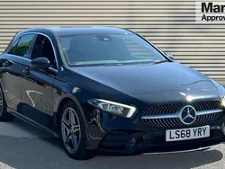 Black Used 2018 Mercedes A250 AMG line Hatchback | £16,334 (Good price)