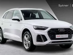 White Used 2021 Audi Q5 S-Line SUV | £29,500 (Good price)
