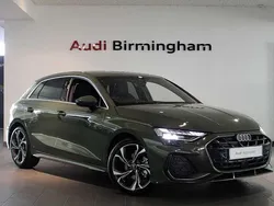 District green New 2025 Audi A3 S-Line Hatchback | £31,250 (Super price)
