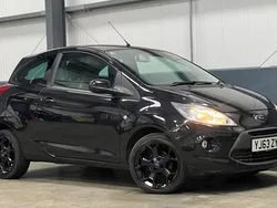 Black Used 2013 Ford Ka Zetec Hatchback | £3,259 (Fair price)