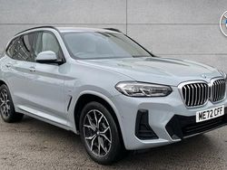 Grey Used 2022 BMW X3 M Sport SUV | £35,990 (Expensive)