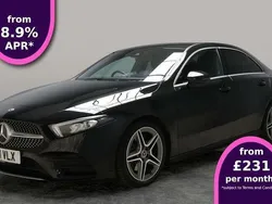 Black Used 2021 Mercedes A220 AMG line Sedan | £17,649 (Good price)