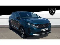 Blue Used 2022 Peugeot 3008 Allure SUV | £19,752 (Fair price)