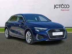 Blue Used 2021 Audi A3 S-Line Hatchback | £18,500 (Fair price)