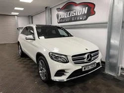 White Used 2017 Mercedes GLC220 AMG Line Premium Estate | £18,995 (Fair price)