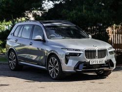 Grey Used 2023 BMW X7 M Sport SUV | £73,998 (Expensive)