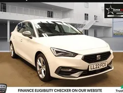 White Used 2022 Seat Leon FR Hatchback | £13,480 (Fair price)