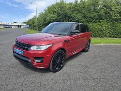 Red Used 2014 Land Rover Range Rover Sport Autobiography Dynamic SUV | £14,925 (Fair price)