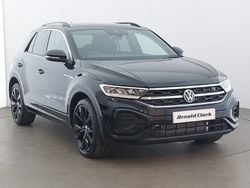 Black New 2025 VW T-Roc R-line SUV | £29,498 (Super price)