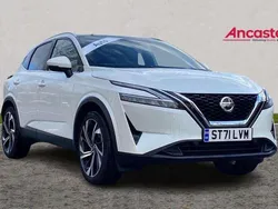 White Used 2021 Nissan Qashqai Tekna+ SUV | £20,995 (A bit pricey)