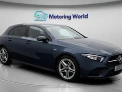 Blue Used 2022 Mercedes A180 Executive Hatchback | £21,100 (Fair price)