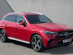 Red Used 2024 Mercedes GLC300 AMG Line Premium SUV | £47,140 (Expensive)