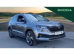 Grey Used 2023 Skoda Karoq SportLine SUV | £25,040 (Fair price)