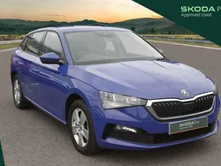 Race blue metallic Used 2020 Skoda Scala SE Hatchback | £10,795 (Fair price)