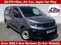Grey Used 2023 Peugeot Partner Premium Van | £16,776