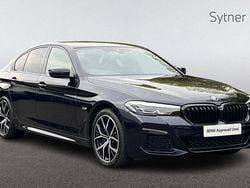 Black Used 2021 BMW 545e M Sport | £36,000 (Fair price)