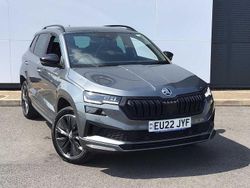Graphite grey metallic Used 2022 Skoda Karoq SportLine SUV | £20,995 (Fair price)