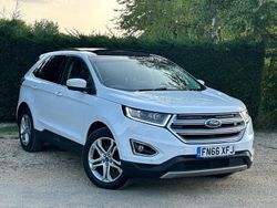 White Used 2016 Ford Edge Titanium SUV | £12,750 (Fair price)
