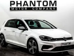 White Used 2018 VW Golf VII R Hatchback | £17,750 (Fair price)
