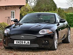 Ebony black Used 2009 Jaguar XKR Coupe | £19,995 (A bit pricey)