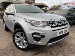 Silver Used 2018 Land Rover Discovery Sport HSE SUV | £18,999 (Fair price)