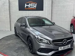 Grey Used 2018 Mercedes CLA220 AMG line Sedan | £16,995 (Fair price)