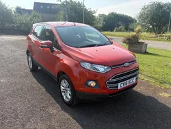 Red Used 2015 Ford Ecosport Zetec SUV | £3,495