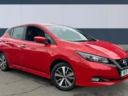 Red Used 2021 Nissan Leaf Acenta Hatchback | £9,195 (Super price)
