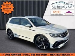 White Used 2020 VW Tiguan R-line SUV | £23,390 (Fair price)