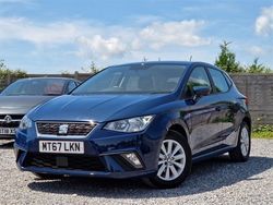 Blue Used 2017 Seat Ibiza SE Hatchback | £8,690 (Fair price)