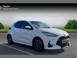 White Used 2022 Toyota Yaris Hybrid Design Hatchback | £15,940 (Fair price)