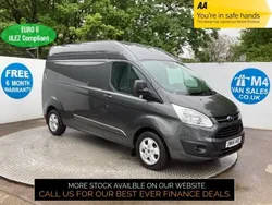 Grey Used 2017 Ford Transit Custom Limited | £14,495 (Super price)