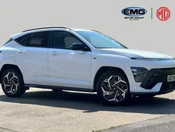 White Used 2024 Hyundai Kona N Line SUV | £22,499 (Fair price)