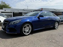 Blue Used 2016 Mercedes E350 AMG line Coupe | £12,999 (Good price)