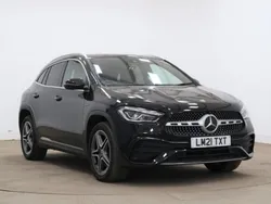 Cosmos black Used 2021 Mercedes GLA250 Exclusive SUV | £23,290 (Fair price)