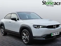 White New 2025 Mazda MX30 Exclusive-Line SUV | £23,000 (Expensive)