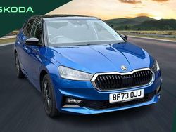 Blue Used 2023 Skoda Fabia Colour Edition Hatchback | £13,826 (Fair price)