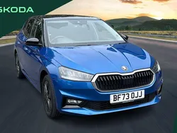 Blue Used 2023 Skoda Fabia Colour Edition Hatchback | £13,995 (Fair price)